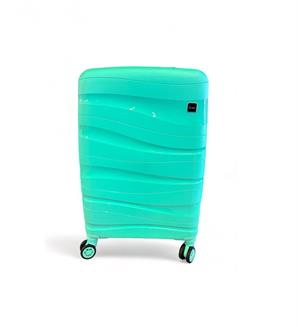 G-Max Valiz Lüks Su Yeşili Orta Boy