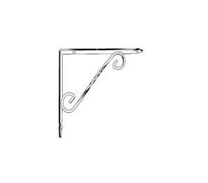 Henda Beyaz Raf Altı 15*20cm