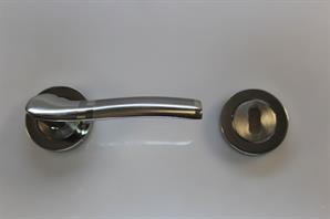 Kapı Kolu Turkuaz Rozetli Nikel Saten Oda