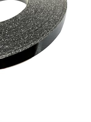 Melamin Kenar Bandı Tutkallı 20 mm Parlak Siyah