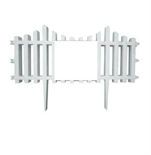 Poliwork Bahçe Çiti 60 cm Beyaz N-FBBY