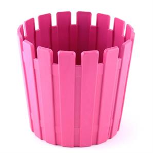 Poliwork Saksı Akasya 14 cm Mavi-Pembe-Mor