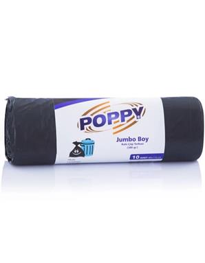Poppy End Jumbo Siyah Çöp Poşeti 80*110