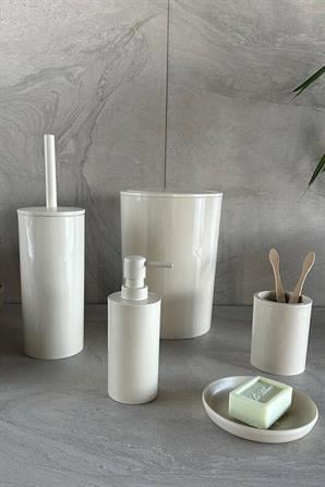 Primanova Flores 5 li Banyo Seti Bej