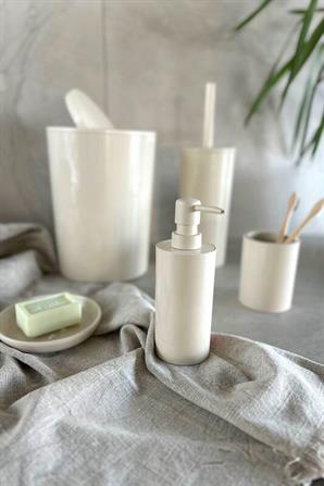 Primanova Flores 5 li Banyo Seti Bej