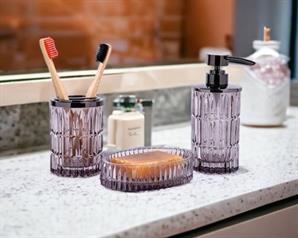 Primanova İrene 3 lü Banyo Set Cam