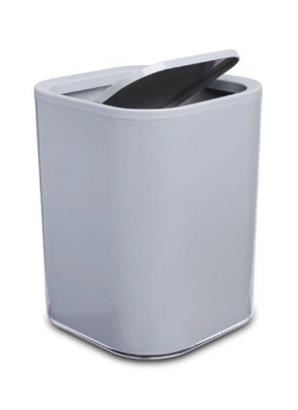 Primanova Klar Çöp Kovası Gri