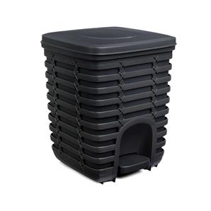 Primanova Palm Pedallı Çöp Kovası - Antrasit Gri