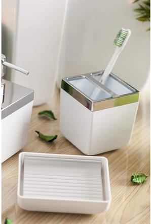 Primanova Toskana Beyaz Sabunluk