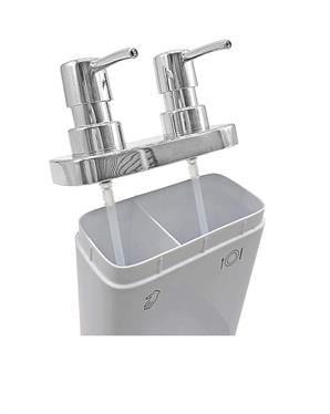 Primanova Viva 2li Bej Sıvı Sabunluk Süngerlikli