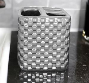 Primanova Vivyen Diş Fırçalık Gümüş