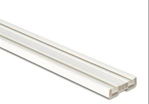 PVC Perde Rayı Korniş 2000 2 Lİ 4 MT