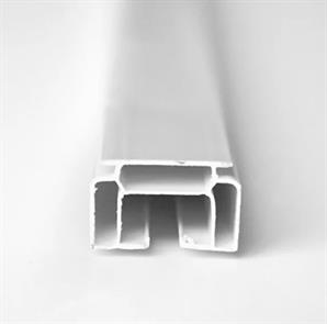 PVC Perde Rayı Korniş Süper Tekli 6,0 MT