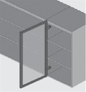 Samet Aluminyum Kutu Prf.Star Düz Menteşe