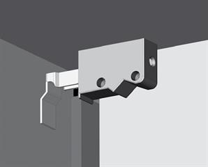 Samet Daset Dolap Asma Seti Beyaz Sol