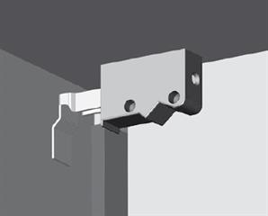 Samet Daset Dolap Asma Seti Krem Sağ