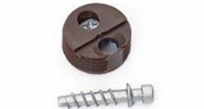 Samet Eksantrik Modül Bağlantı Elemanı Kahve