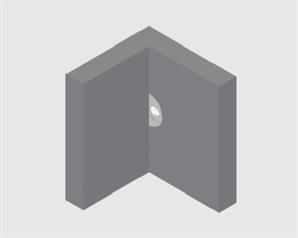 Samet Eksantrik Modül Bağlantı Elemanı Beyaz