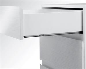 Samet Push Open 300 mm Kısmi Açılım Ray