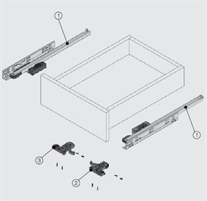Samet Push Open 350 Tam Açılım Senk.Tk