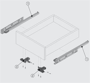 Samet Ultimade Slide 400 mm Kısmi Açılım 