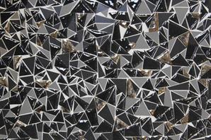 Seramiksan Dekor 20*60 Origami Siyah (4) Seramik