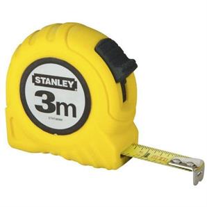 Stanley 130487 Çelik Sarı Şerit Metre 3m X 12,7 mm