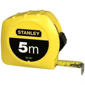 Stanley 130497 Çelik Sarı Şerit Metre 5m X 19 mm