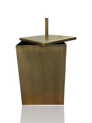 System Çöp Kovası Antik Mat Saten