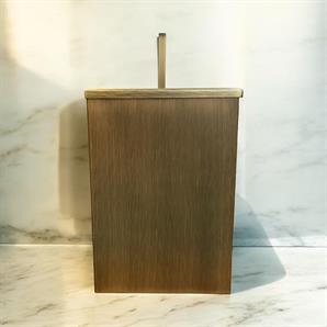 System Çöp Kovası Antik Mat Saten