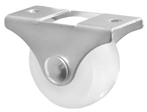 Tekerlek Sabit Beyaz Çap 30 mm