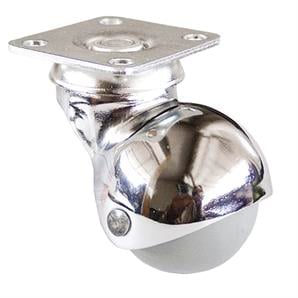 Tekerlek Tablalı Küre Gri Çap 40 mm