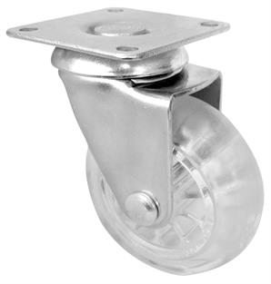 Tekerlek Tablalı Şeffaf Çap 50 mm