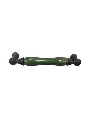 Tomurcuk Porselen Kulp 128 mm siyah desensz yeşil