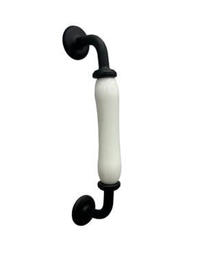 Tomurcuk Porselen Kulp 128 mm Siyah Desensiz