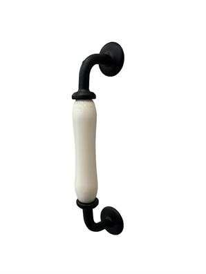 Tomurcuk Porselen Kulp 128 mm Siyah Desensiz