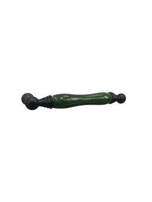 Tomurcuk Porselen Kulp 128 mm siyah desensz yeşil