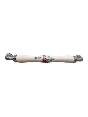 Tomurcuk Porselen Kulp 160 mm Krom Desen 317 