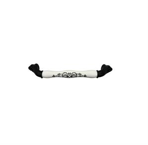 Tomurcuk Porselen Kulp 160 siyah desen 380