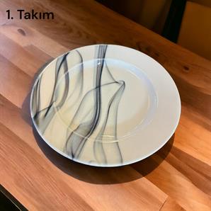 Tulu Porselen Servis Tabağı