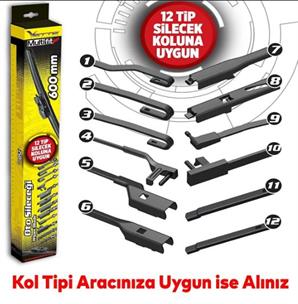 Vette Plus Multifit Silecek 600 mm