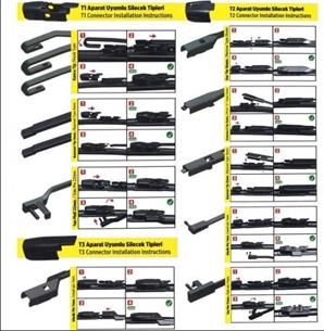 Vette Plus Multifit Silecek 660 mm