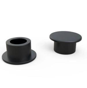 MESAN10 mm. Plastik Tapa Siyah (1PK:75 Adet)