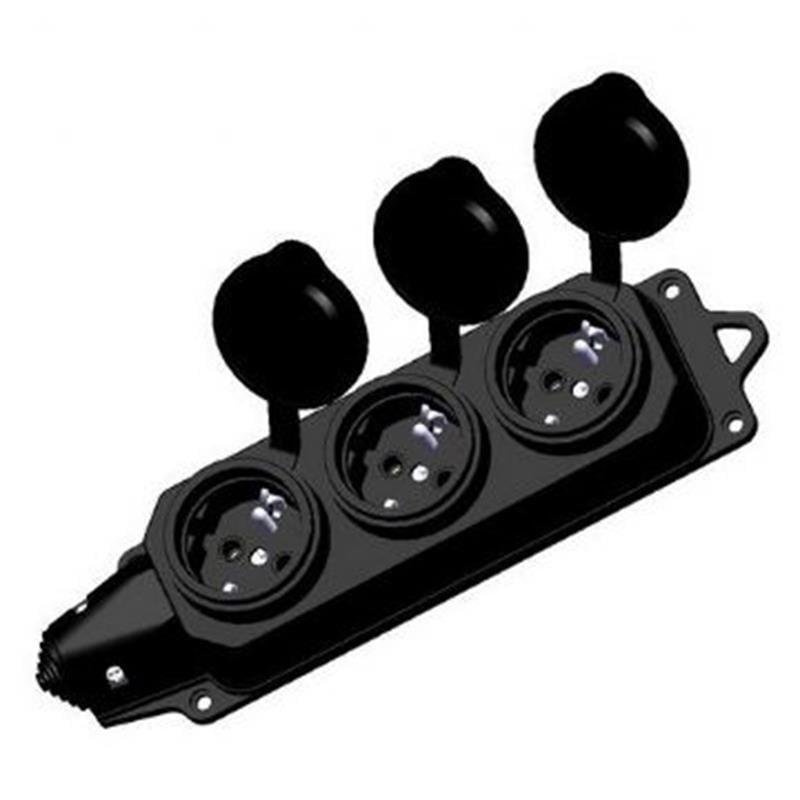 Diğer1*16A Kauçuk 3 lü Grup Priz