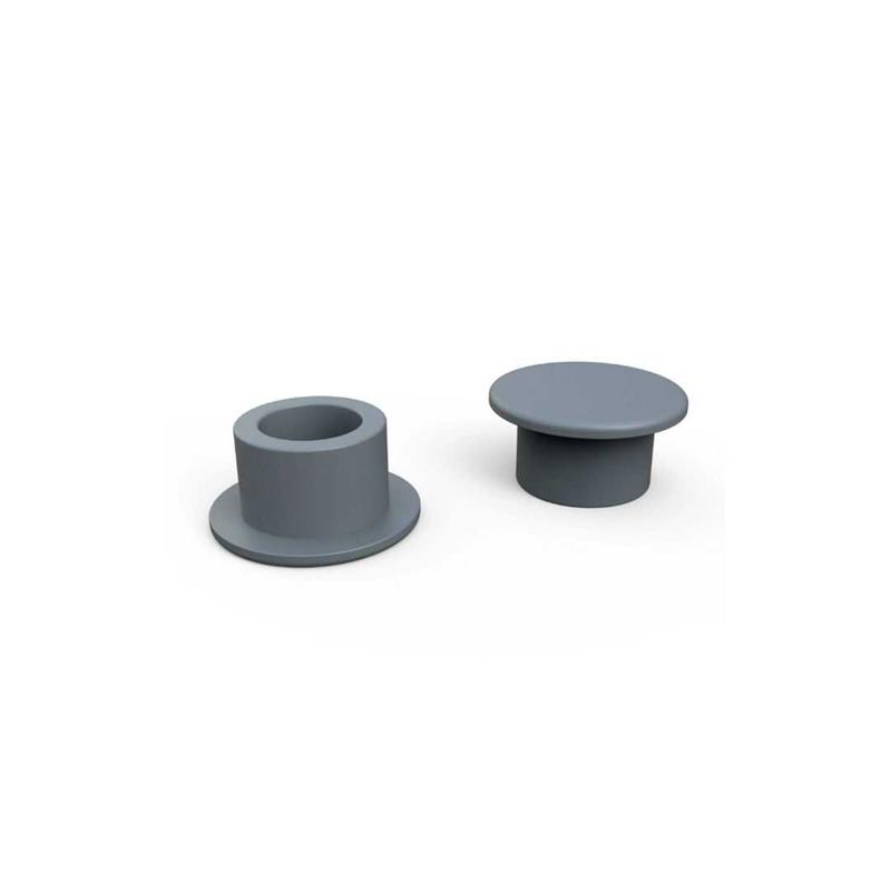 MESAN6 mm Plastik Tapa Gri  (1PK:1000 Adet)
