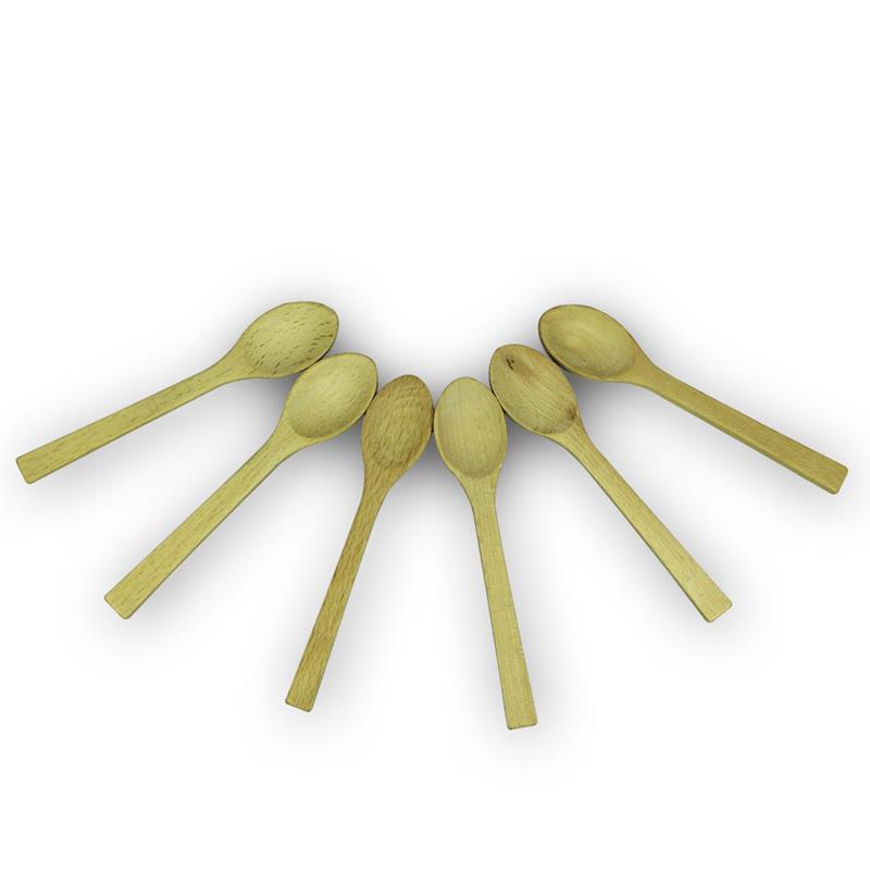 DiğerAhşap Tatlı Kaşığı Orta 6 Lı 16 cm