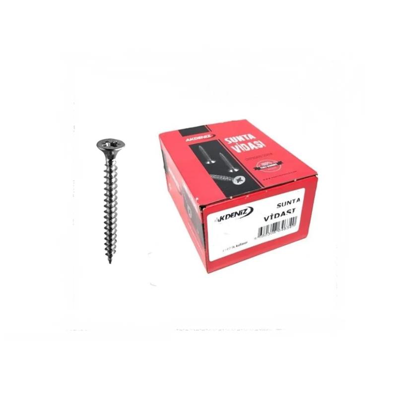 AKDENİZAkdeniz Sunta Vidası 5.0*25mm Çinko (500 AD)