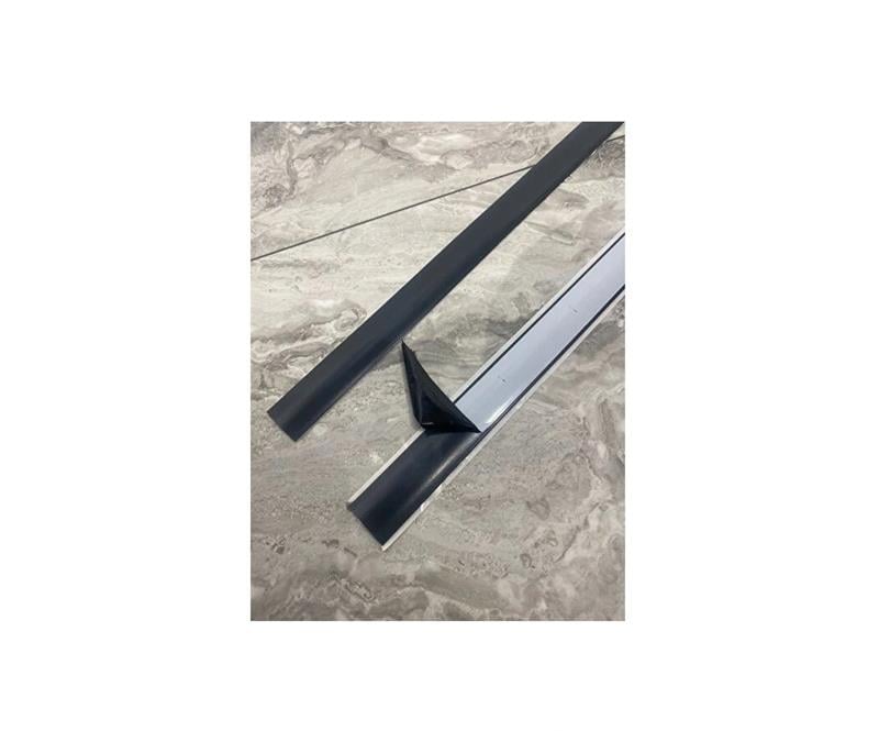 VarioAlüminyum Eşik Profili Antrasit Silikonlu 2700mm 
