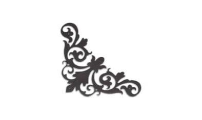 ERMOAntik Panjur Köşe Süsü 252*252mm