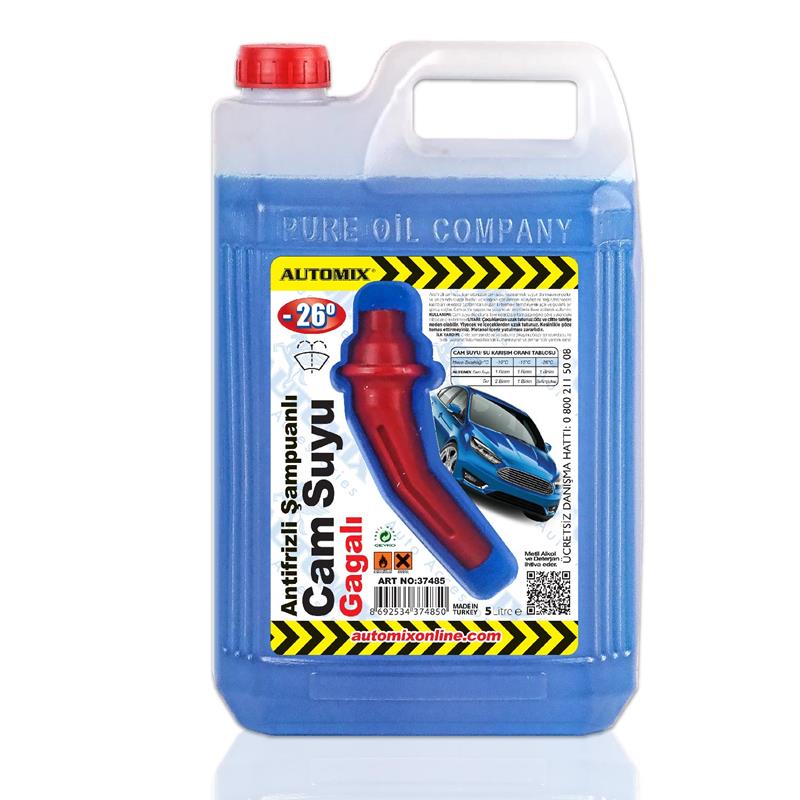Automix Antifrizli Şamp. 5 Lt Gagali -26° Cam Suyu